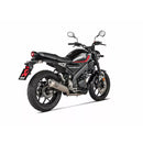 Akrapovic Racing Line Exhaust System for Yamaha 21-24 XSR125 (1-into-1 header with full titanium muffler) (EC/ECE-approved) (S-Y125R10-HBFGT)  - Customhoj