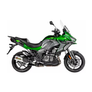 Akrapovic Slip-On Series Muffler for Kawasaki 19-24 Versys 1000 (Titanium muffler with carbon end cap) (Will fit with side cases) (EC/ECE Approval) (S-K10SO22-HWT)
