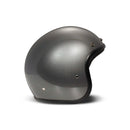DMD Retro Metallic Open Motorcycle Helmet Metallic Grey / XS (54cm)  - Customhoj
