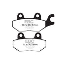 EBC Brake Pads Triumph Daytona 1200 92-98 EBC V-Pad Semi Sintered Rear Brake Pads for Triumph Customhoj