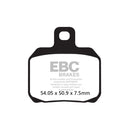 EBC V-Pad Semi Sintered Rear Brake Pads for Moto Guzzi 750 Breva ie 03-11