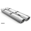 Freedom Performance 4" Slip-On Mufflers for Indian 14-21 Chieftain / Chrome / Chrome Liberty End Caps  - Customhoj