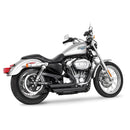 Freedom Performance Amendment Side Slash Exhaust for Harley 04-22 XL Sportster / Black  - Customhoj