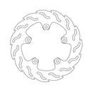 Moto-Master Brake Disc Ducati 749 / R / S 02-07 Moto-Master Flame Rear Brake Disc for Ducati Customhoj