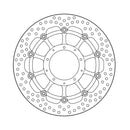 Moto-Master Brake Disc Honda VFR 1200 F 10-17 Moto-Master Halo Front Right Brake Disc for Honda Customhoj