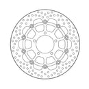 Moto-Master Brake Disc Kawasaki GTR 1400 Concours (ABS) 08-22 Moto-Master Halo Front Left Brake Disc for Kawasaki Customhoj