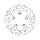 Moto-Master Brake Disc Kawasaki ZX-7R Ninja 750 96-03 Moto-Master Flame Rear Brake Disc for Kawasaki Customhoj