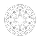 Moto-Master Brake Disc Suzuki GSX-R 1100 89-98 Moto-Master Halo Front Left Brake Disc for Suzuki Customhoj