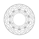 Moto-Master Brake Disc Yamaha MT-01 1670 07-11 Moto-Master Halo Front Right Brake Disc for Yamaha Customhoj