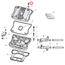 Rocker Box Parts Diagram Exploded View for 04-22 Harley Sportster