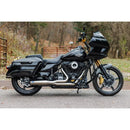 S&S Qualifier Stainless Steel 2-into-1 Exhaust System for Harley  - Customhoj