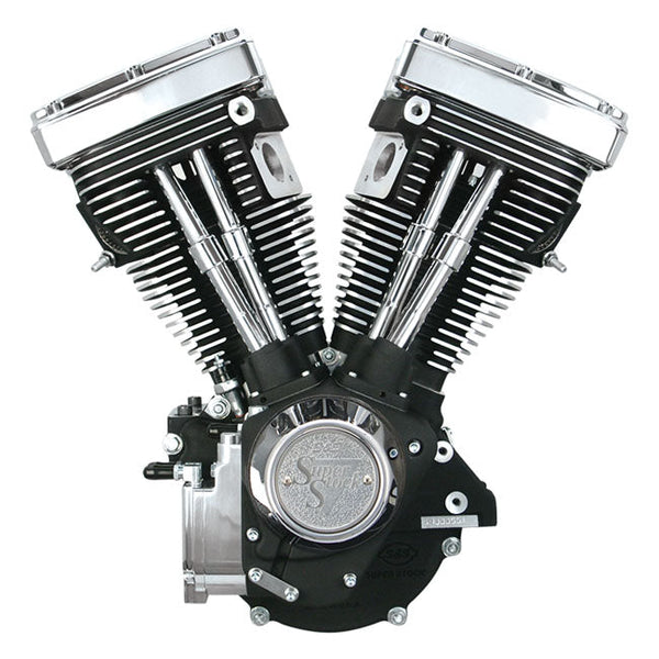 S&S V80" Basic Engine Assembly Black
