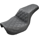 Saddlemen Step-Up Lattice Stitch for Harley 06-17 Dyna / Black  - Customhoj