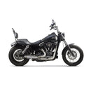 Two Brothers Racing Gen II Megaphone 2-into-1 Exhaust for Harley 06-17 Dyna / Stainless steel  - Customhoj