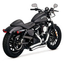 Vance & Hines Big Radius Exhaust for Harley 14-22 XL Sportster / Chrome  - Customhoj