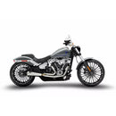 Zard 2-into-1 Euro 4/5 E5 Exhaust System for Harley 18-24 Softail Fat Boy / Breakout / Polished Stainless Steel  - Customhoj