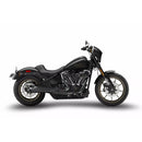 Zard 2-into-1 Euro 4/5 E5 Exhaust System for Harley 18-24 Softail Standard / Fat Bob / Street Bob / Low Rider S & ST / Black  - Customhoj