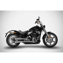 Zard EC Euro 4/5 Approved Cone Slip-On Mufflers for Harley Softail 18-24 Softail Standard FXST / Polished  - Customhoj