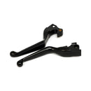MCS Broms- & Kopplingsgrepp kit Svart / 14-21 XL STD Broms och kopplingshandtag HD Svart / Krom Customhoj