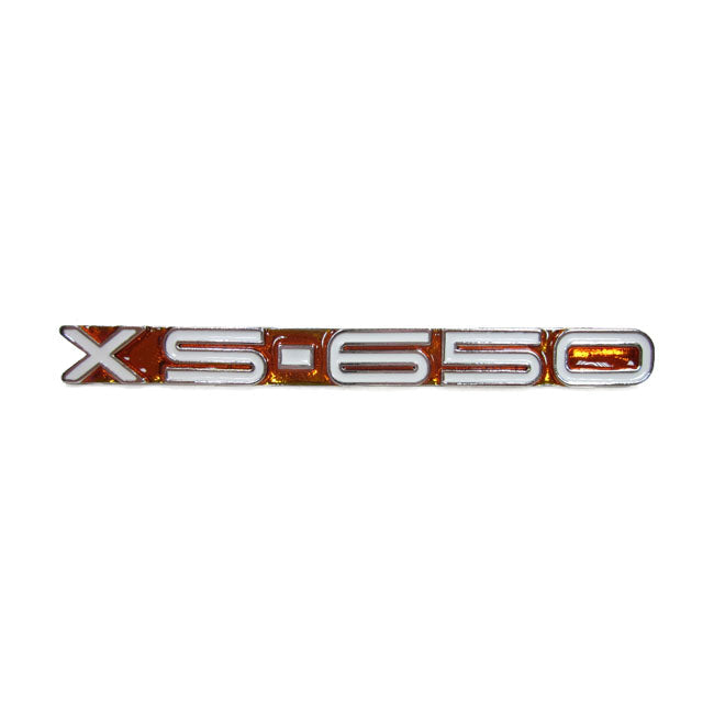 MCS Emblem Amber Yamaha Sidoemblem XS650 Flera färger Customhoj