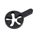 MCS Tillbehör Gashandtag Lever Throttle Screw Svart / Krom Customhoj