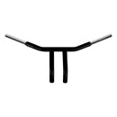 WILD1 Dragbar Svart Wild1 Chubby Low-Profile pullback drag Styre 1-1/4". Svart/Krom Customhoj