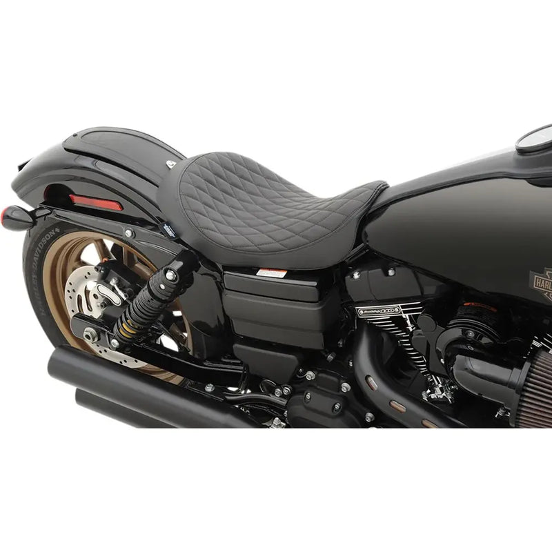 Drag Specialties Low Profile Solo Seat for Harley