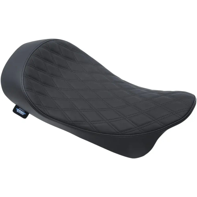 Drag Specialties EZ-ON Low Profile Solo Seat for Harley