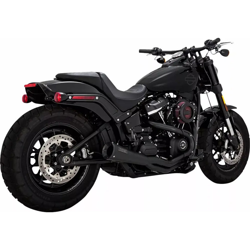 Vance & Hines 2-into-1 Stainless Upsweep Exhaust for Harley