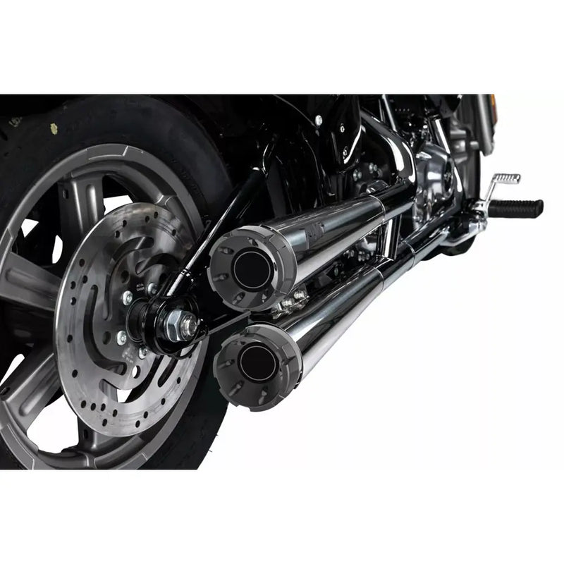 Zard EC Euro 4/5 Approved Cone Slip-On Mufflers for Harley Softail