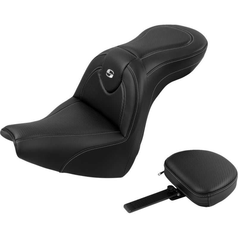 Saddlemen Roadsofa Plain Seat for Harley
