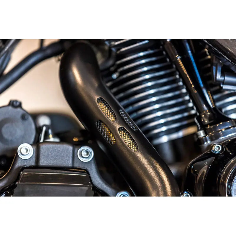 S&S Diamondback Stainless Steel 2-into-1 Exhaust System for Harley