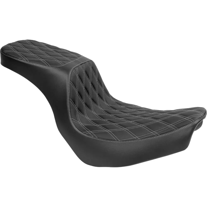 Drag Specialties Performance Predator 2-Up Seat for Harley