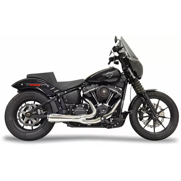 Bassani The Ripper Short 2-into-1 Catalytic Exhaust System for Harley