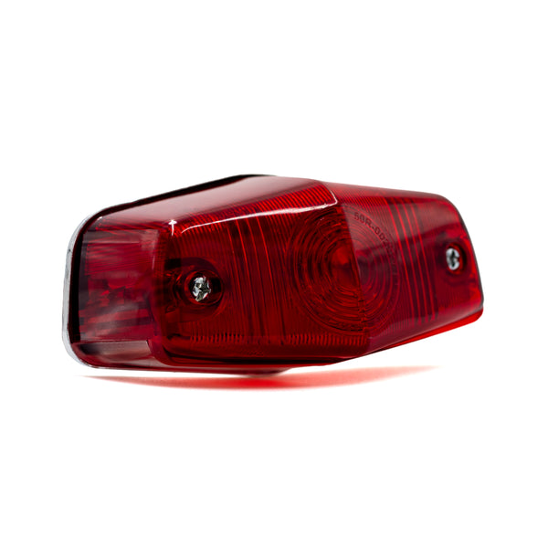 SMP Lucas Custom Motorcycle Taillight Chrome