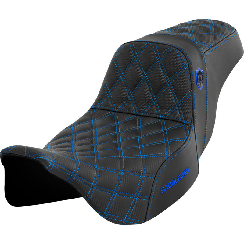 Saddlemen Pro SDC Performance Gripper Lattice Stitch Seat for Harley