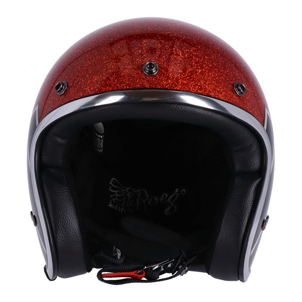 chrome skull motorcycle helmet 13 1/2 Skull Bucket Open Motorcycle Helmet