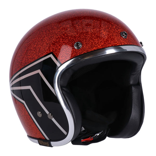 bucket helmet motorcycle 13 1/2 Skull Bucket Open Motorcycle Helmet