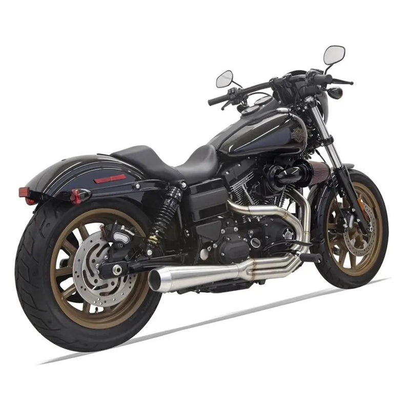 Bassani Road Rage III Stainless 2-into-1 Exhaust System for Harley