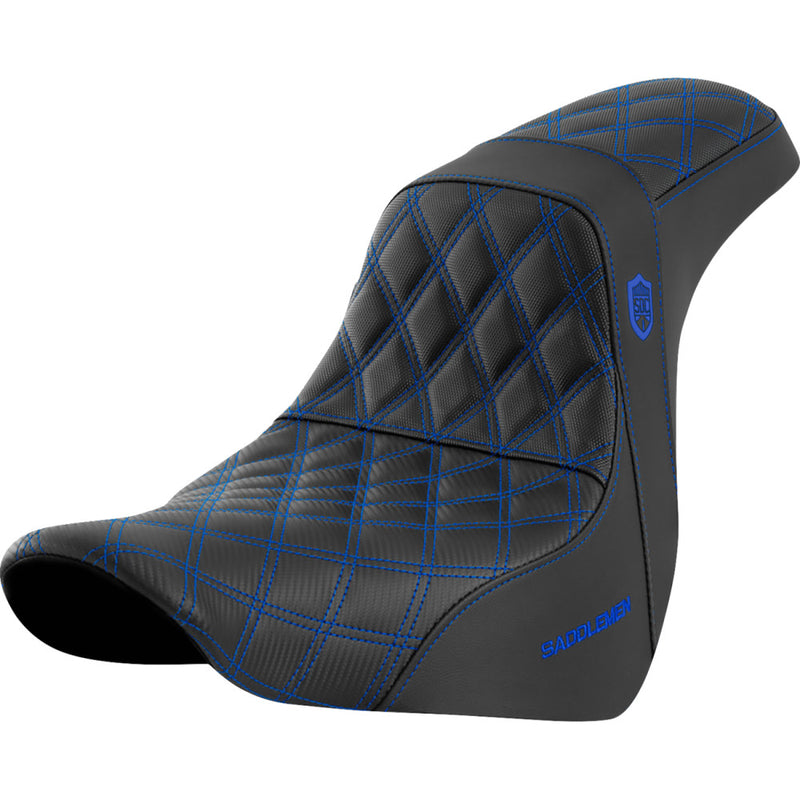 Saddlemen Pro SDC Performance Gripper Lattice Stitch Seat for Harley