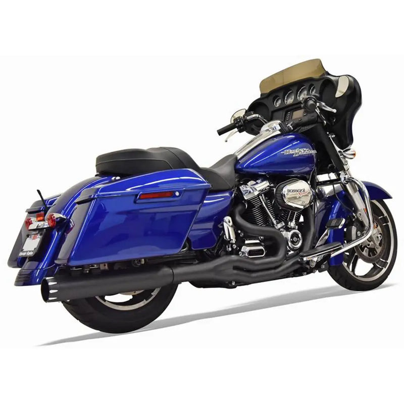 Bassani Road Rage II High Horsepower 2-into-1 Exhaust System for Harley