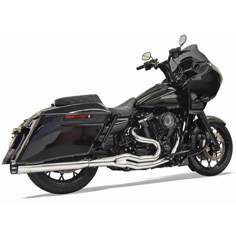 Bassani Road Rage II High Horsepower 2-into-1 Exhaust System for Harley