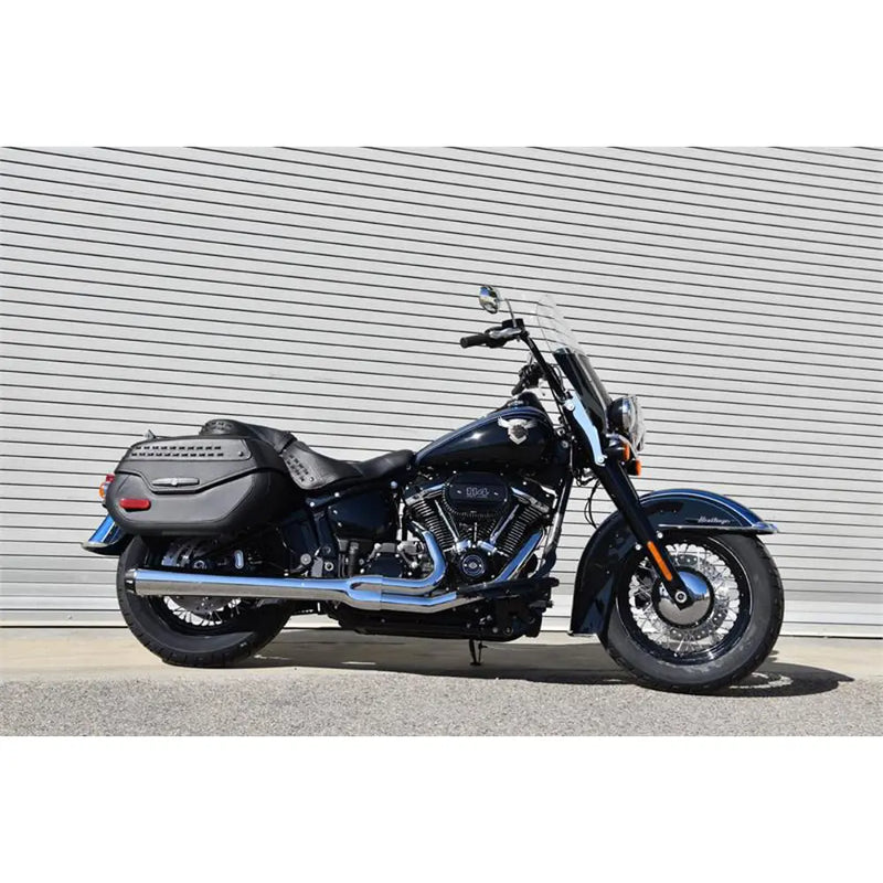 Bassani Road Rage Long Megaphone 2-into-1 Exhaust System for Harley