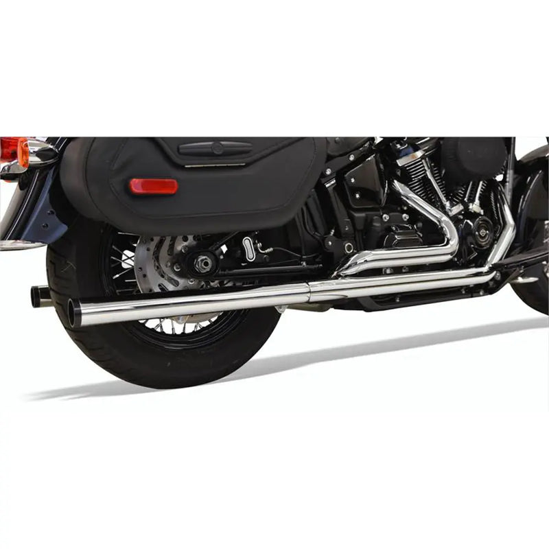 Bassani Chrome Duals Exhaust System for Harley