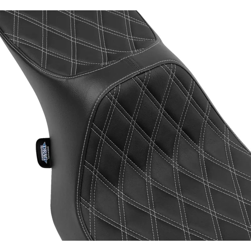 Drag Specialties Predator III 2-Up Seat for Harley