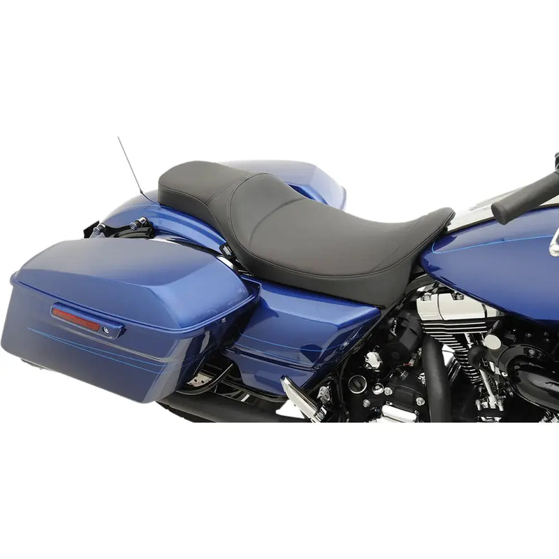 Drag Specialties Predator 2-Up Extended Reach Seat for Harley