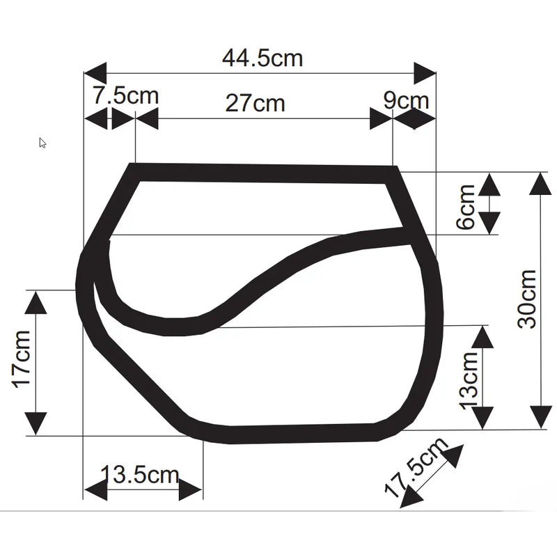 Longride Model 154 Click-On 38L Motorcycle Saddlebag Set