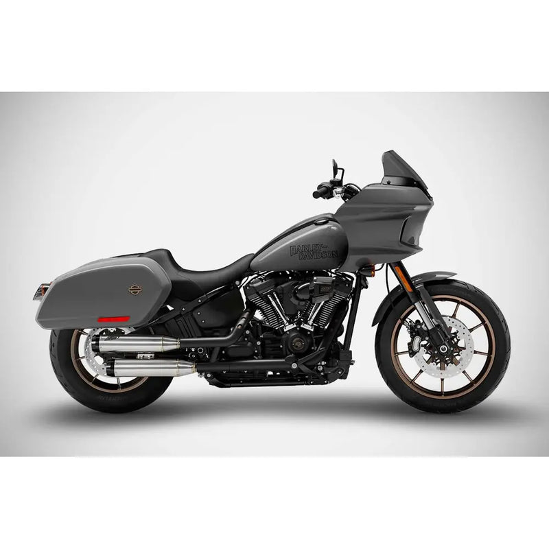 Zard EC Euro 4/5 Approved Overlapped Slip-On Mufflers for Harley Softail