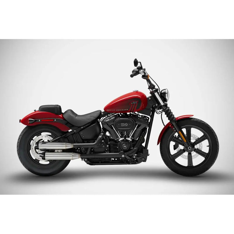 Zard EC Euro 4/5 Approved Overlapped Slip-On Mufflers for Harley Softail