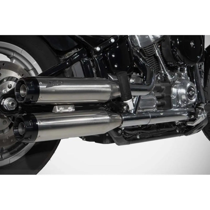 Zard EC Euro 4/5 Approved Overlapped Slip-On Mufflers for Harley Softail